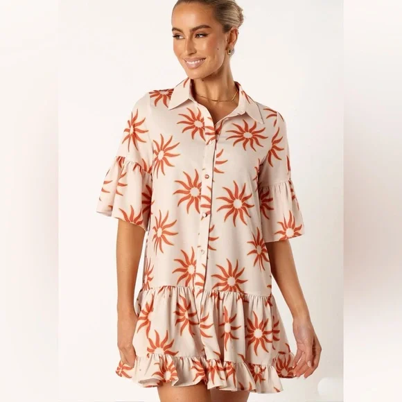 Ren Long Sleeve Mini Dress - M - Sold Out - Picture 1 of 12